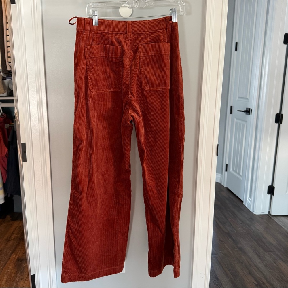 WIDE-LENGTH CORDUROY TROUSERS - Picture 4 of 8